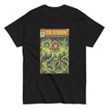 Dr. Strain cannabis-inspired parody graphic tee featuring mystical 420 streetwear artwork