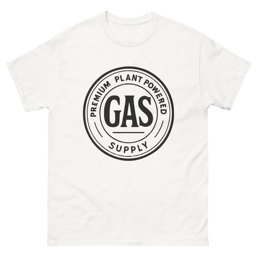 cannabis inspired graphic tee with bold streetwear design white tee
