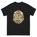 Live, Laugh, Smoke cannabis-inspired graphic tee featuring bold 420 streetwear artwork