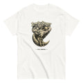 Lonely Stoner astronaut graphic tee featuring a cannabis-inspired moon and 420 streetwear artwork