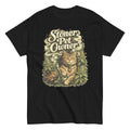 Stoner Pet Owner cannabis-inspired graphic tee for cat lovers and 420 streetwear fans
